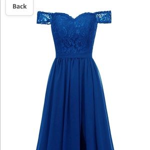 Royal Blue dress 16